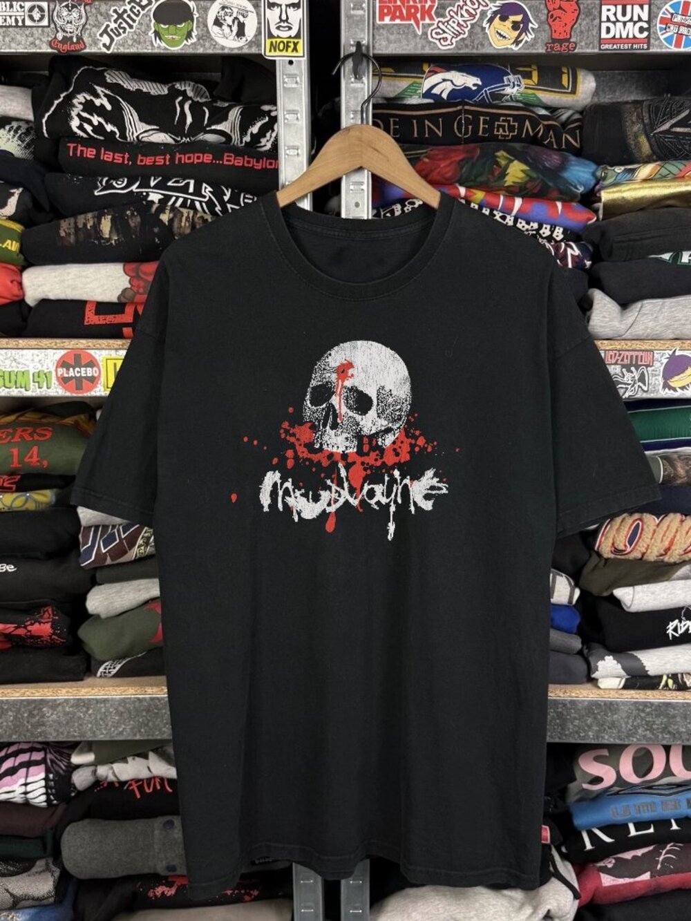 Rare Mighty Morphin Power Rangers Washed Black Tee